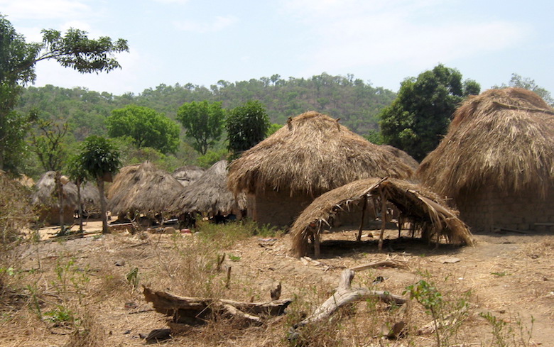 A homestead in one of the communities inside Gashaka-Gumti National Park. Photo by Lawal Sani Kona. 
