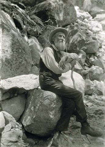 John Muir, 1907. Photo courtesy of Wikimedia Commons. 