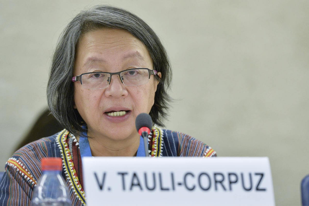 Victoria Tauli-Corpuz, UN Special Rapporteur on the rights of indigenous peoples, conducted an 11-day official visit to Brazil in March 2016. Photo by UN Geneva.