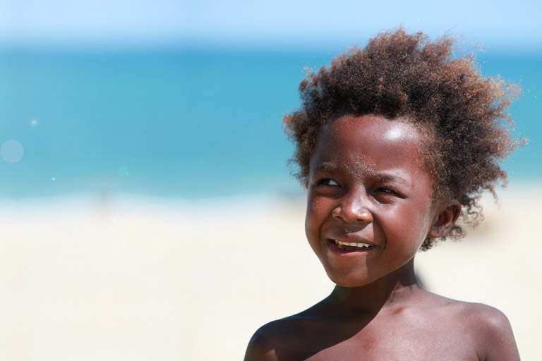 Vezo child in Madagascar. Photo by Rhett A. Butler